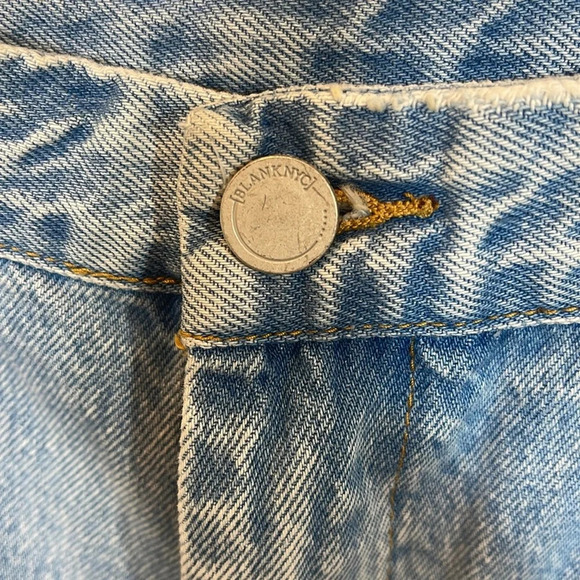 BLANKNYC Women's The Bleeker Ultra High Rise Jean with Western Buckle Detail 31 - Picture 3 of 11